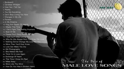 Male Love Songs Greatest Hits All Time - The Best of Male Love Songs