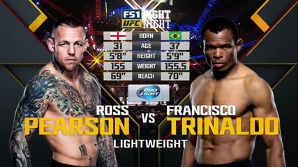 Ross Pearson vs Francisco Trinaldo (ufc Fight Night 81, 17.01.2016)