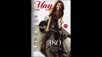 Miley Cyrus в списание Glamour