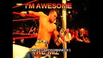 Wwe • The Miz • Custom Titantron Awesome