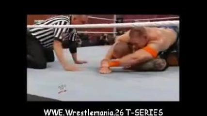 John cena vs Batista Wrestlemania 26 Full Match Part 2