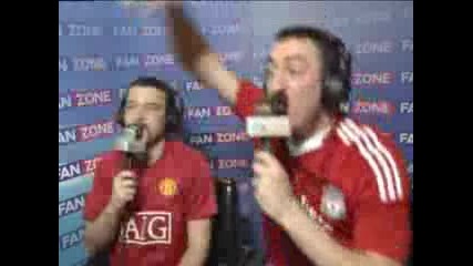 Man. utd. - Liverpool 1 - 4 (fanzone) 