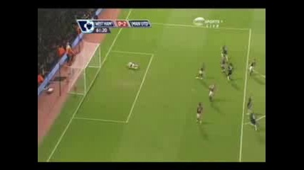 West Ham Vs Manchester United 0 - 4 Goals & Highlights (5.12.09) 