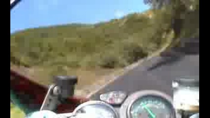 Ducati 998 S camera - bike (normal road,  crazy driver !)