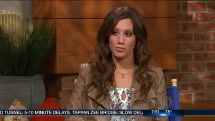 Ashley Tisdale interview on Ny Pix Morning News (sep, 8th) - Hellcats