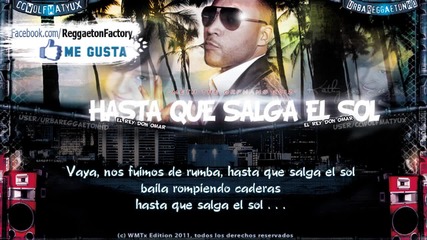 Don omar - hasta que salga el sol