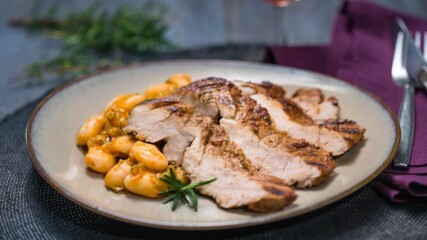 Мариновано свинско бонфиле с боб Софенка | Бон Апети | 24Kitchen Bulgaria