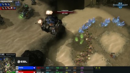 StarCraft II - aLive vs. TY TvT - Група B - IEM Katowice 2017