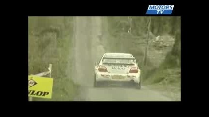 Camera embarquee championnat rallye Irlande 2008 