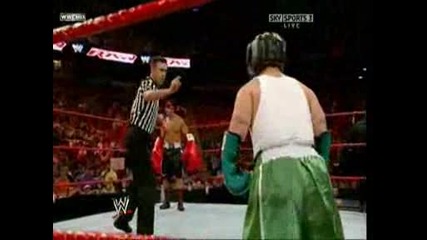 Box match Hornswoggle vs chavo Guerrero match 7