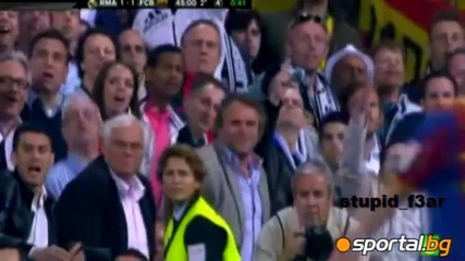 Феновете на Реал избухнаха срещу Меси !