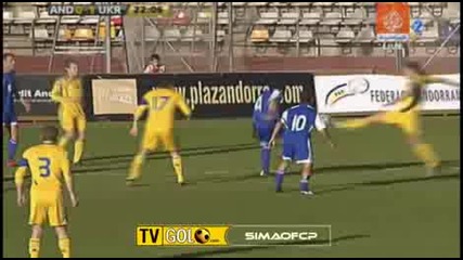 Андора - Украйна 0:1 Гол на Шевченко 