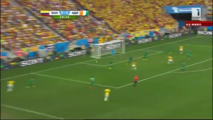 World Cup 2014 - Колумбия - Кот д'ивоар 2-1