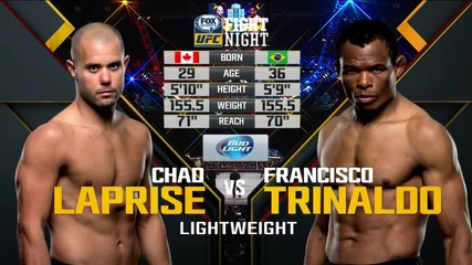 Chad Laprise vs Francisco Trinaldo (ufc Fight Night 74, 23.08.2015)