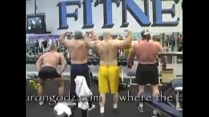 Mariusz Pudzian Pudzianowski - Gym Workout
