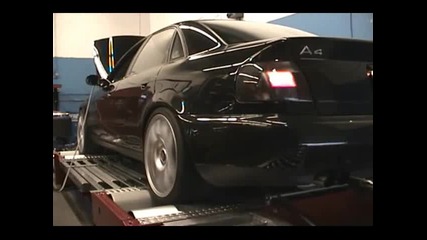 Audi A4 1.8t 4x4 on the dyno 