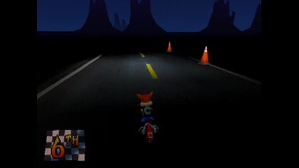 Crash Bandicoot 3 - Level 28 Area 51 - Box Gem 