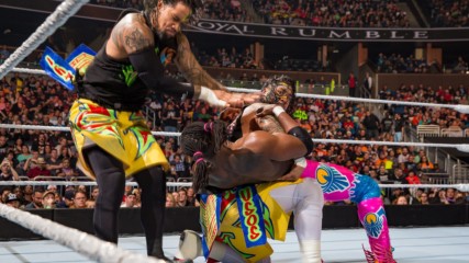 The New Day vs. The Usos - WWE Tag Team Championship Match: Royal Rumble 2016 (Full Match - WWE Network Exclusive)