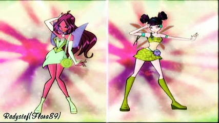 Winx Club Musa Flora and Stella Die Young Others Colours