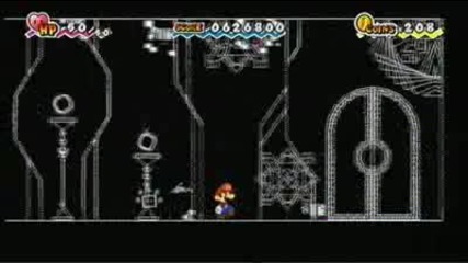 Super Paper Mario - Walkthrough - Chapter 8 - 2 Part 2 - The Nerd is Back... 