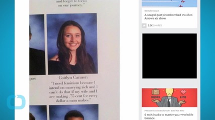 Gay Feminist Student Leaves One Heroic Yearbook Quote