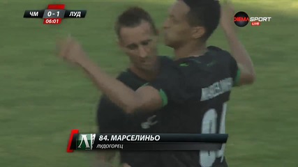 Марселиньо откри резултата в двубоя Черно море - Лудогорец