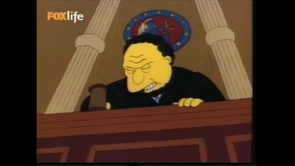 The Simpsons Барт се прави на Инвалид Хоумър съди Бърнс Бг Аудио 
