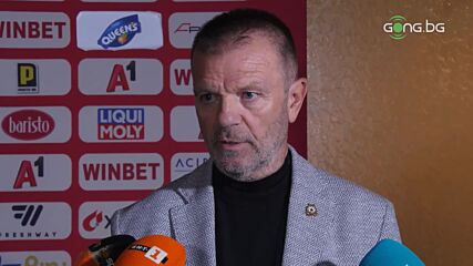 Стойчо: Вместо да разгромим Славия, те ни отнеха две точки