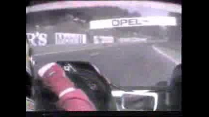 1992 GP of Belgium at Spa Senna Helps Coma