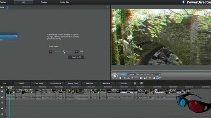 Powerdirector 10 - Как да си направим клиповете на 3d