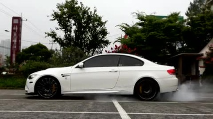 Bmw e92 M3 Ess supercharged 650bhp burnout