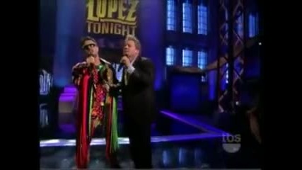 Chris Jericho on Lopez Tonight - part 1