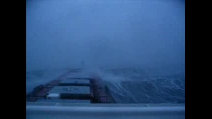 Буря В Северно Море 30.01.2005 Част 1