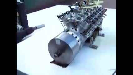 V 12 Modellmotor Rc Engine the original Video ! 