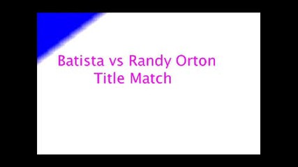 Judgment Day 2009 Matches