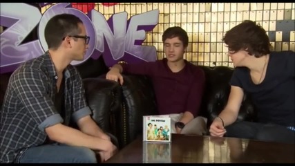One Direction - Интервю за The Zone - Ytv - част 4/5