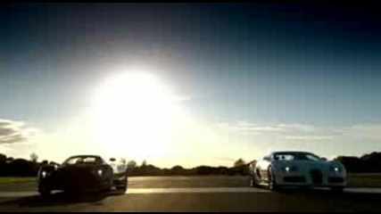Bugatti Veyron vs Pagani Zonda F