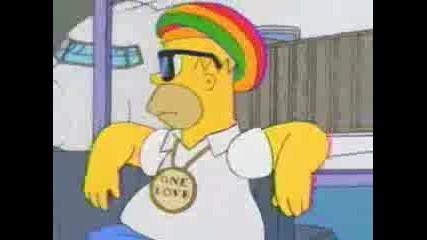 Homer Simpson Иска В Ямайка