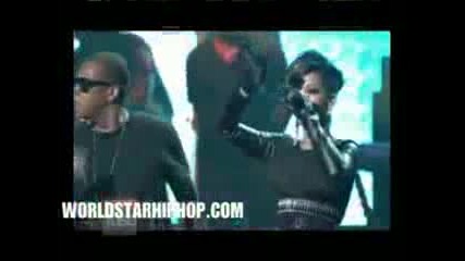 [live] Rihanna feat. Jay - Z & Kanye West - Run This Town
