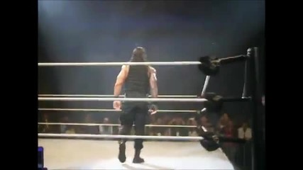 Roman Reigns vs Kane Sydney Moments!