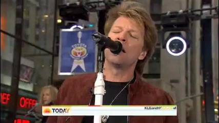 Bon Jovi - Work For The Working Man (live 25.11.2009) 