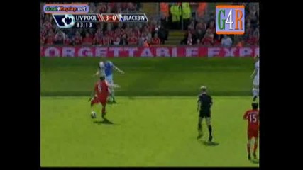 Ливърпул 3 - 0 Блегбърн: Страхотен гол на Дани Агер 11.04