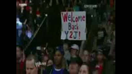 Y2j Chris Jericho Returns Raw 2 1 12 [hq]