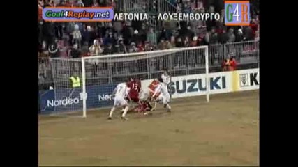 Latvia - Luxembourg 2 - 0 (2 - 0,  1 4 2009).flv