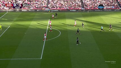 Арсенал - Уест Хем 0:1 /първо полувреме/