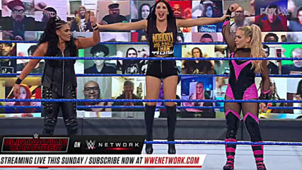 The Riott Squad vs. Natalya & Tamina: SmackDown, Feb. 19, 2021