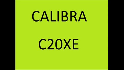 Calibra C20xe Bg