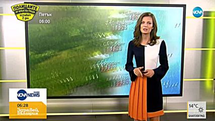 Прогноза за времето (14.09.2018 - сутрешна)