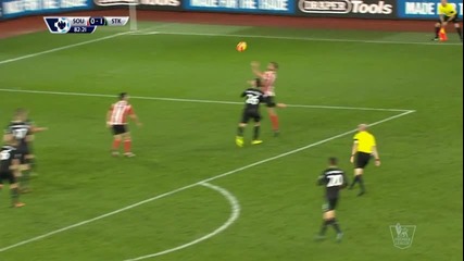 Саутхемптън - Стоук Сити 0:1, Висша лига, 13-и кръг