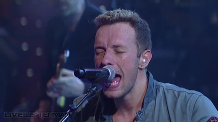 Coldplay - Fix You ( Live on Letterman )